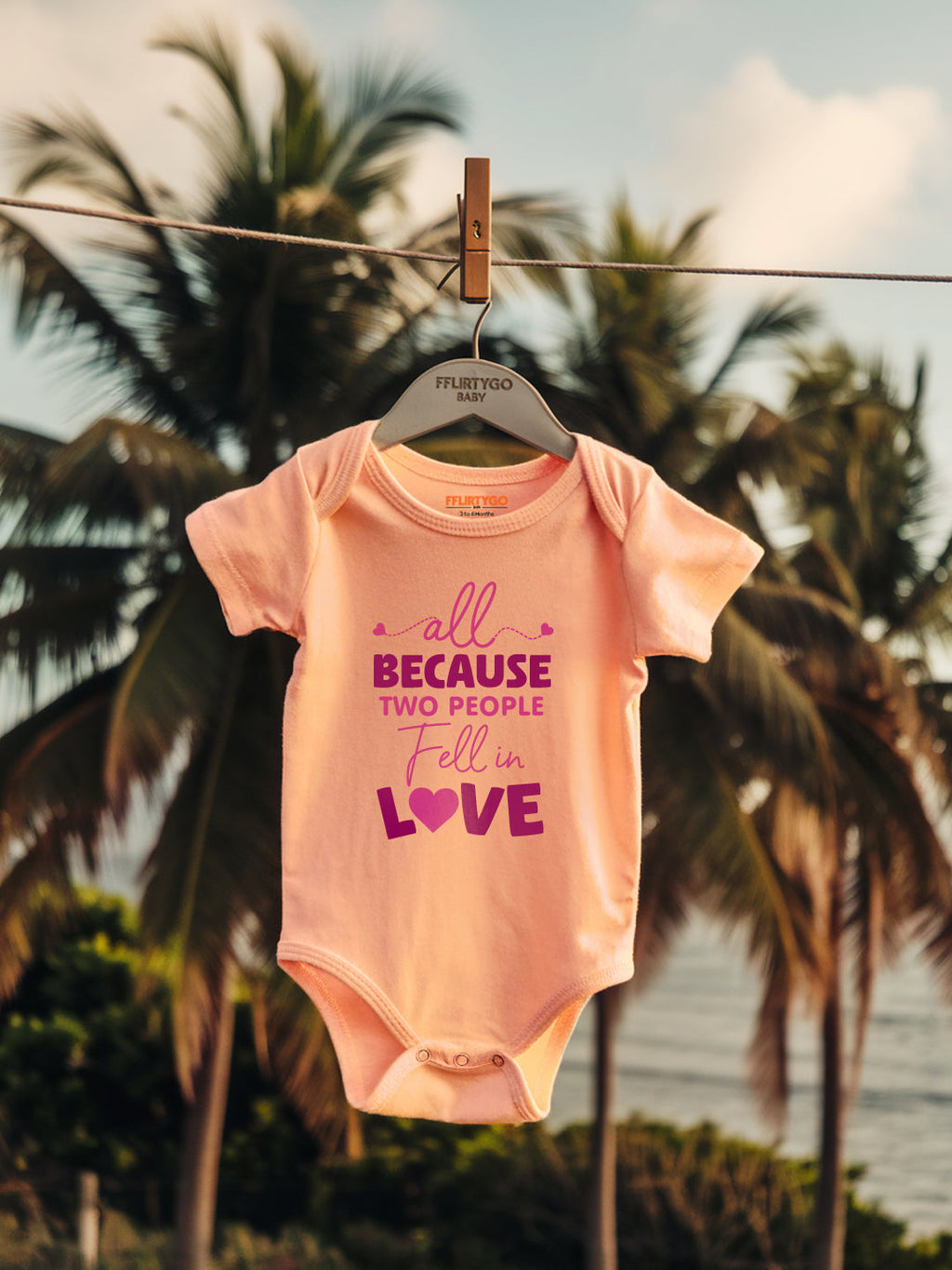 Fell In Love Baby Romper | Onesies