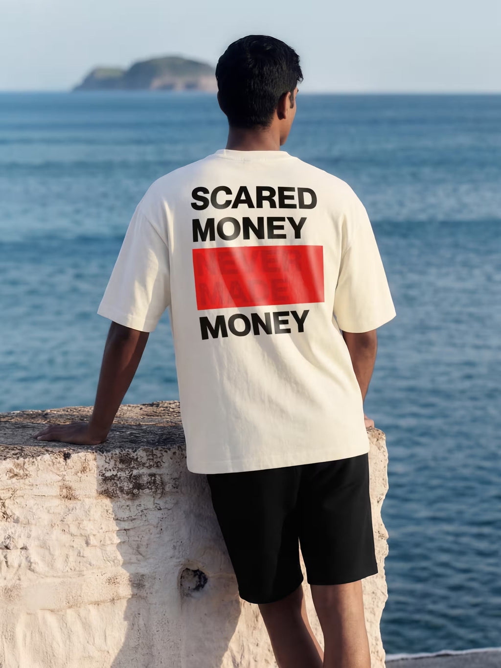 Scared Money Men's Oversized T-Shirt