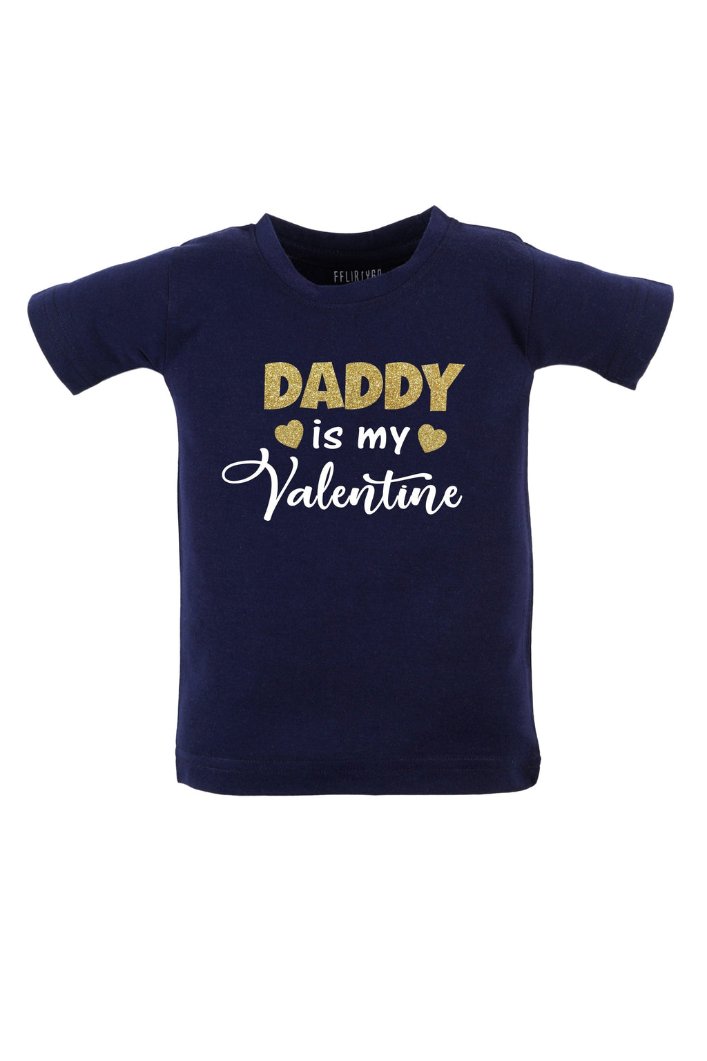 Daddy Is My Valentine Kids T Shirt