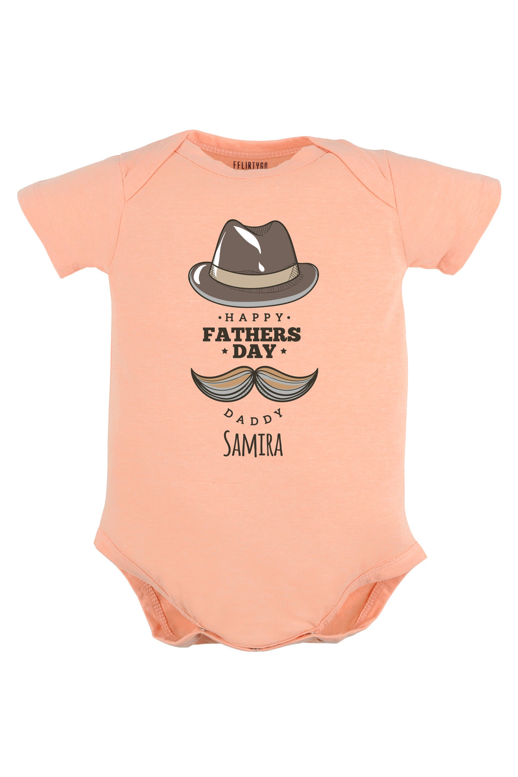 Happy Father's Day Daddy Baby Romper | Onesies w/ Custom Name