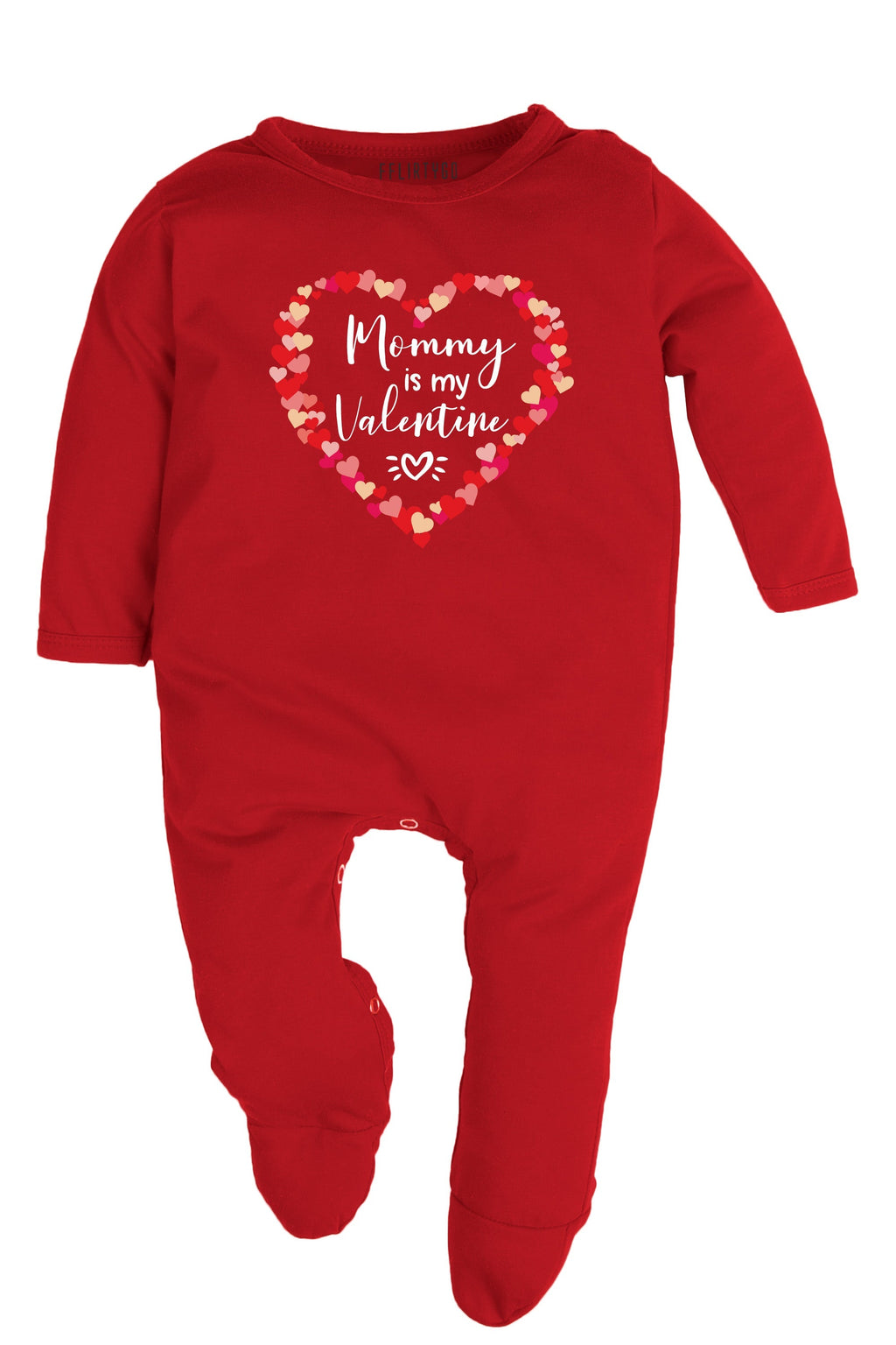 Mommy Is My Valentine Baby Romper | Onesies
