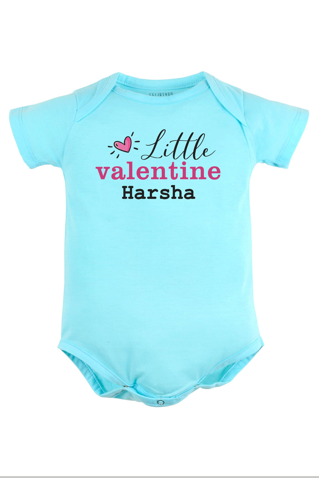 Little Valentine Baby Romper | Onesies w/ Custom Name