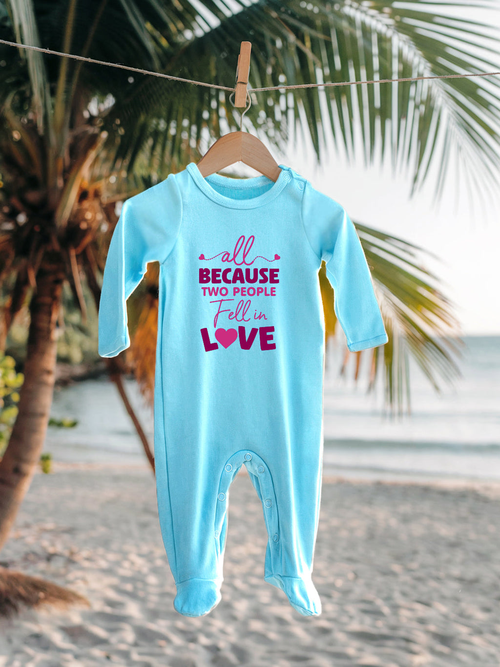 Fell In Love Baby Romper | Onesies