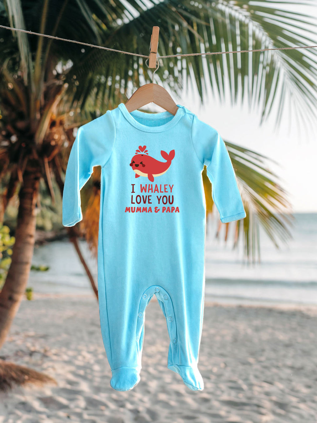 I Whaley Love You Baby Romper | Onesies