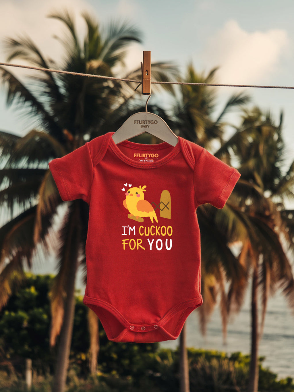 I'm Cuckoo For You Baby Romper | Onesies