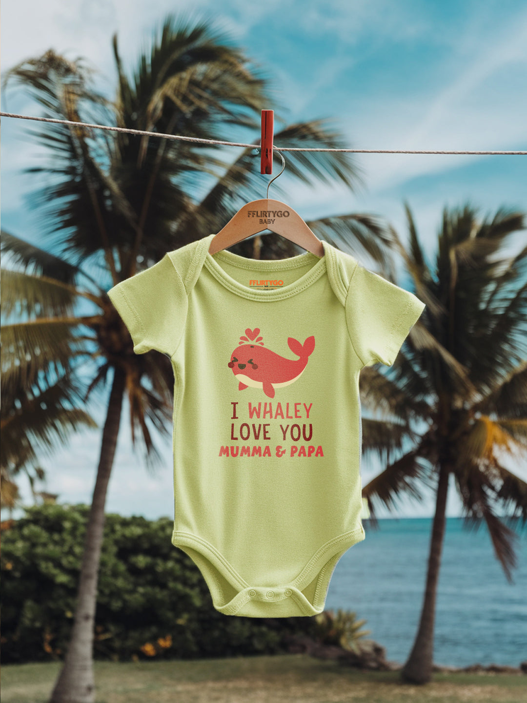 I Whaley Love You Baby Romper | Onesies
