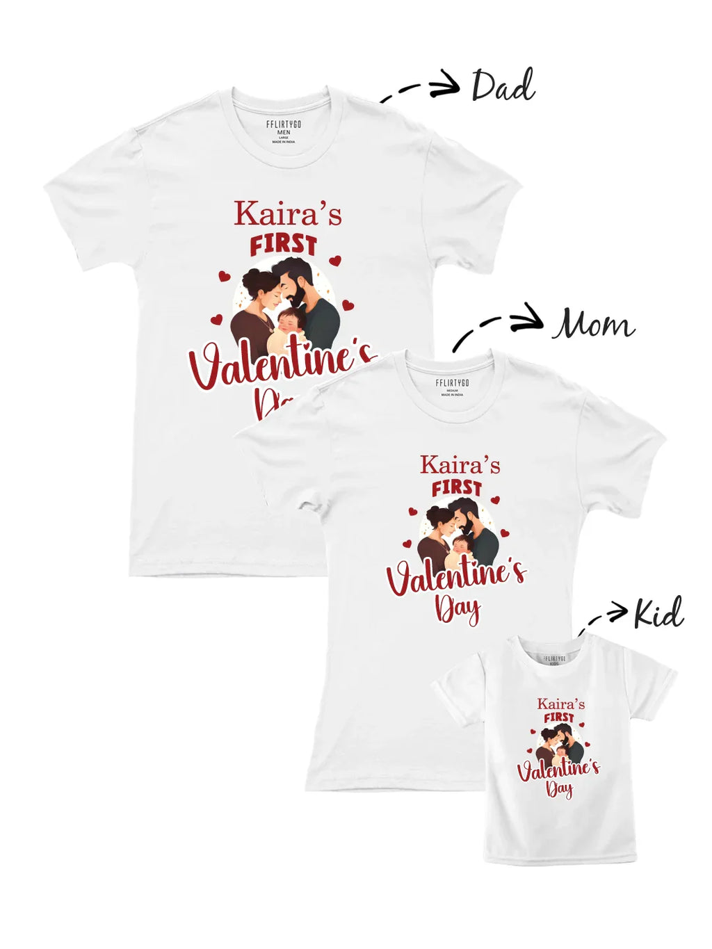 My First Valentine's Day w/ Custom Name