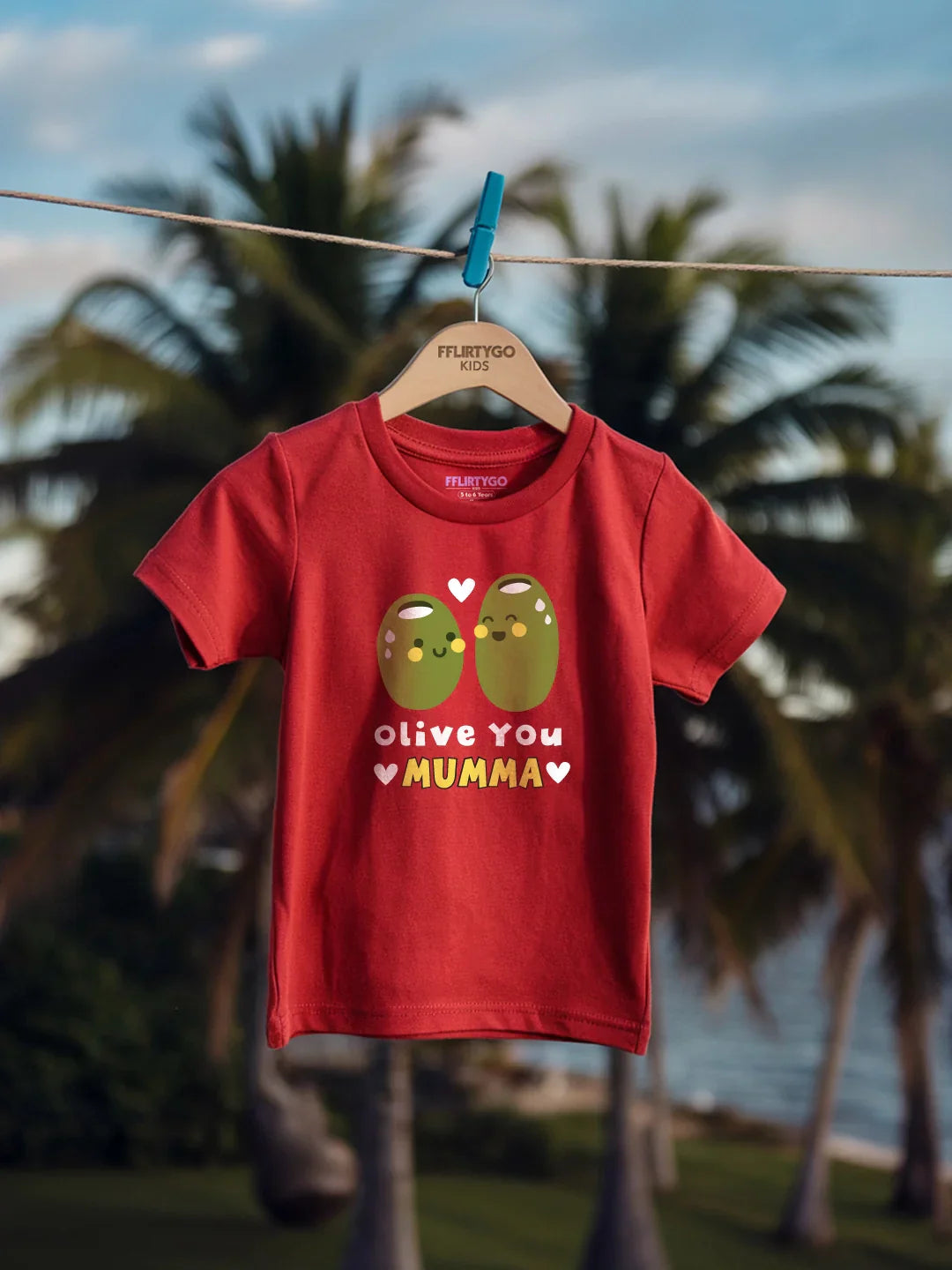 Olive You Kids T Shirt