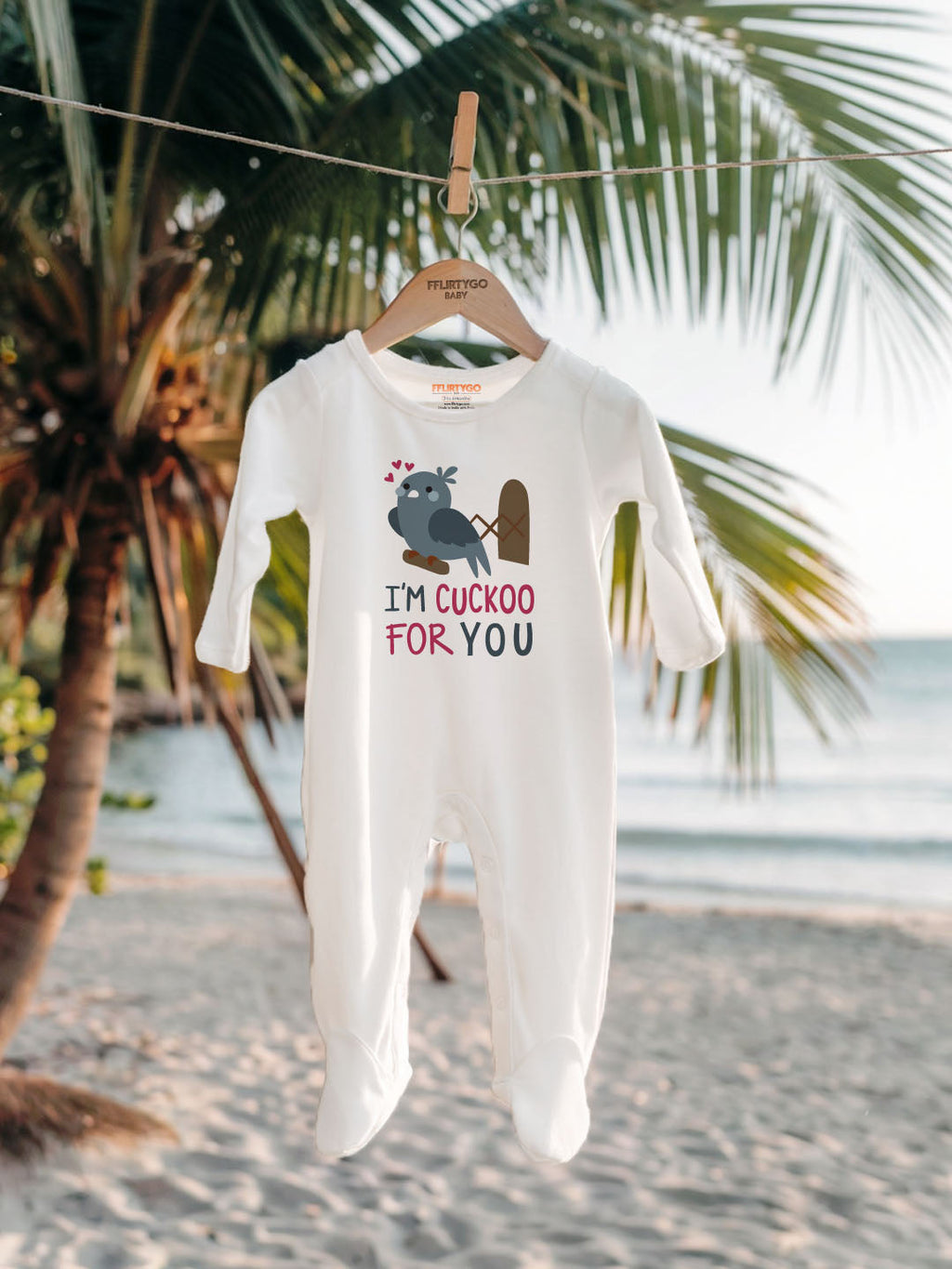 I'm Cuckoo For You Baby Romper | Onesies